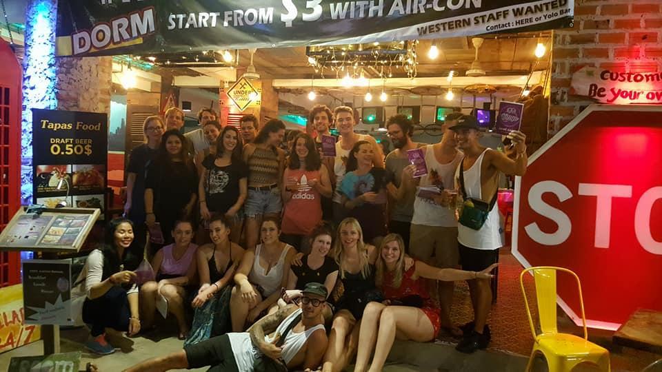 Route 66 Music Restaurant & Hostel Siem Reap Bagian luar foto